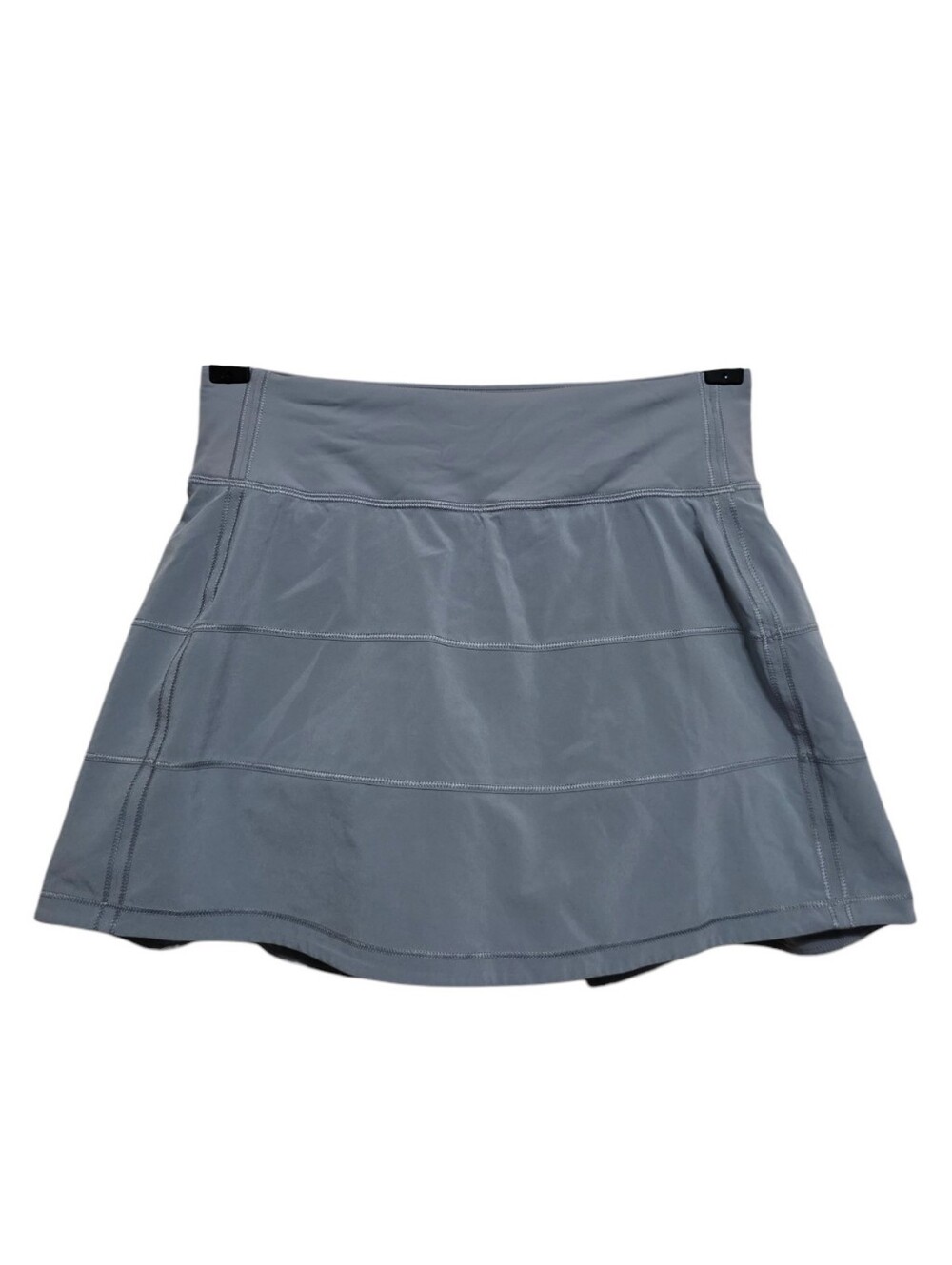 lululemon Pace Rival Mid-Rise Skirt Rhino Grey Size 2 Long